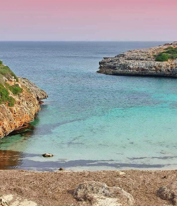 The Cala Brafi Beach Portocolom The Cala Brafi Beach Portocolom